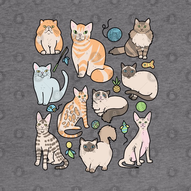 Cat Breeds by voidea